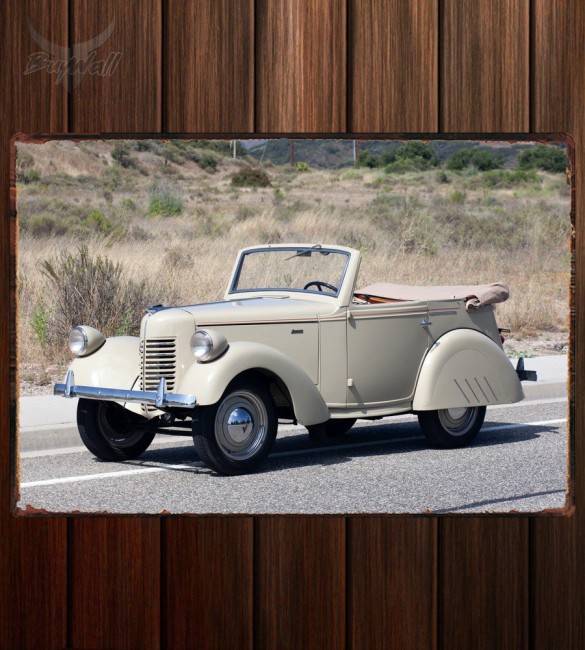 Металлическая табличка American Bantam Convertible Coupe Металлическая табличка American Bantam Convertible Coupe